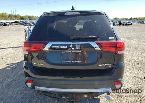 2018 Mitsubishi Outlander Se from USA, damaged, VIN JA4AZ3A34JZ055966